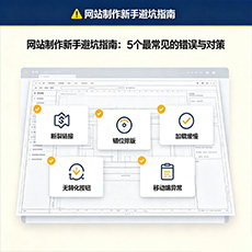 德宏建站-网站制作新手避坑指南：5个最常见的错误与对策