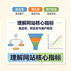 德宏建站-理解网站核心指标：跳出率、转化率与用户粘性